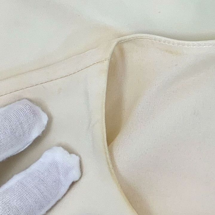 Celine Celine Nude Silk Zip Sleeveless Top Size XXS / US 00 / IT 34 - 7 Thumbnail