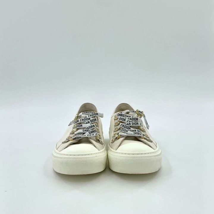 Dior Dior Walk'n'Dior Beige Logo Sneakers Size US 7 / IT 37 - 3 Thumbnail