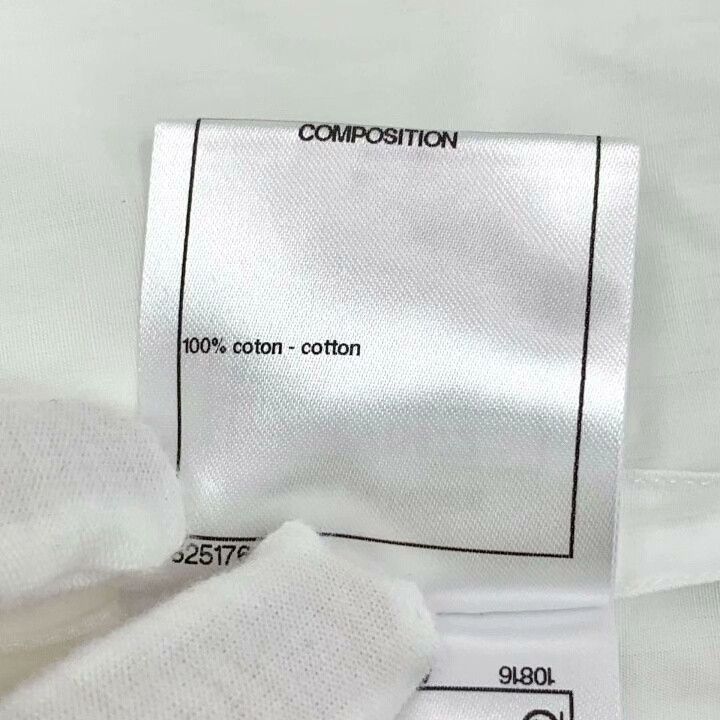 Chanel Chanel White Bow Cotton Collared Shirt Size XS / US 0-2 / IT 36-38 - 7 Thumbnail