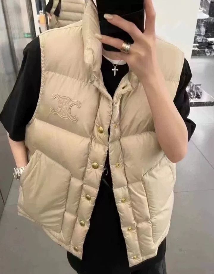 Celine Celine Sleeveless Down Vest Size S / US 4 / IT 40 - 8 Thumbnail