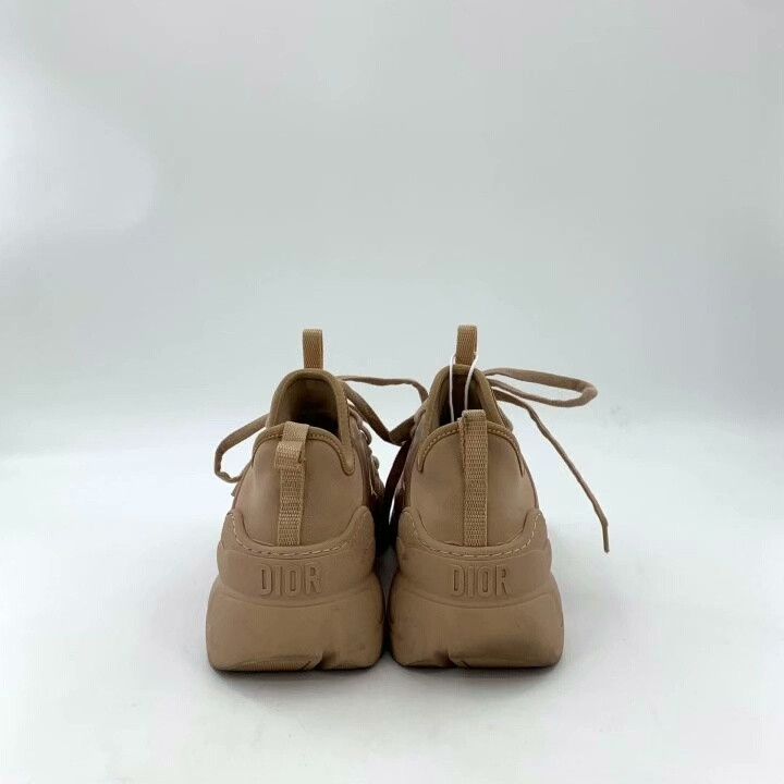 Dior Dior D-Connect Leather Low-Top Sneakers Size US 4.5 / IT 34.5 - 4 Thumbnail