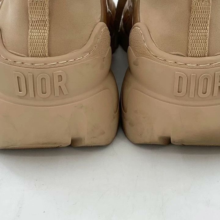 Dior Dior D-Connect Leather Low-Top Sneakers Size US 4.5 / IT 34.5 - 9 Thumbnail