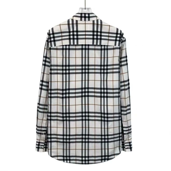 Burberry Burberry Check Cotton Collared Long-Sleeve Shirt Size XS / US 0-2 / IT 36-38 - 2 Thumbnail