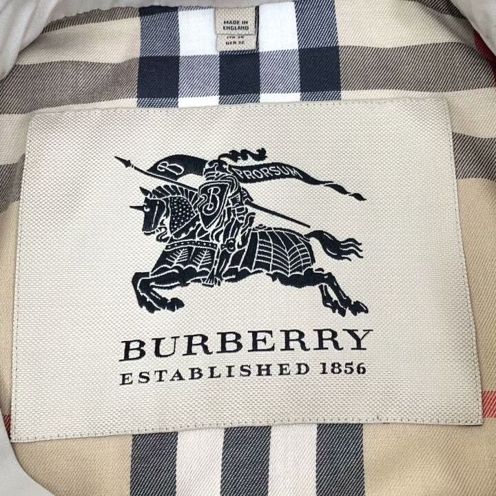 Burberry Burberry Beige Double-Breasted Trench Coat Size XS / US 0-2 / IT 36-38 - 5 Thumbnail