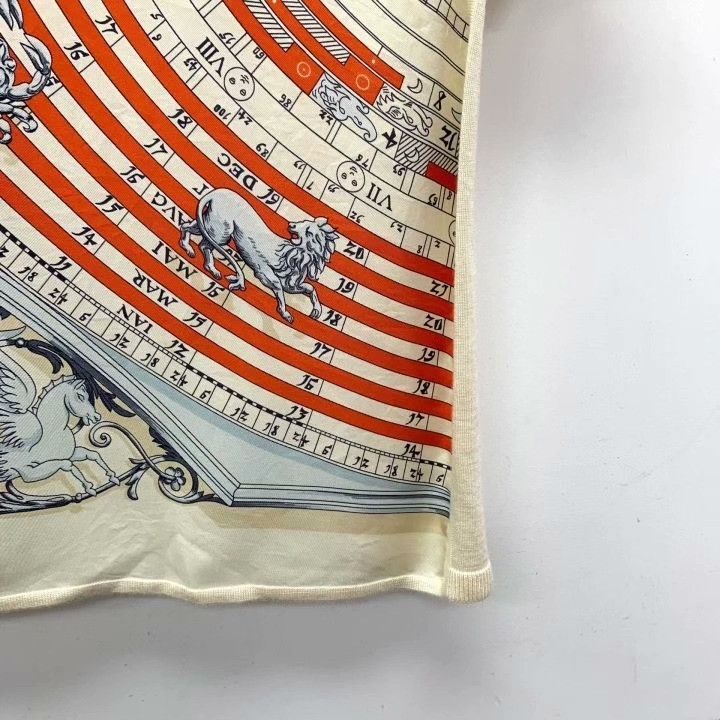 Hermes Hermes Constellation Compass Silk Cashmere T-shirt Size XS / US 0-2 / IT 36-38 - 4 Thumbnail
