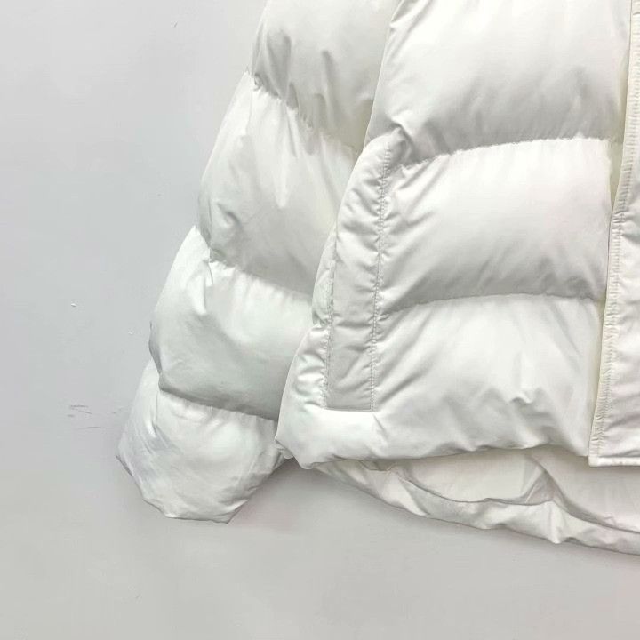 Balenciaga Balenciaga 22 White Stand-Collar Zip Down Jacket Size XS / US 0-2 / IT 36-38 - 4 Thumbnail