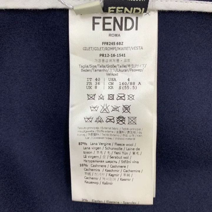 Fendi Fendi Wool Fur Vest Size M / US 6-8 / IT 42-44 - 7 Thumbnail