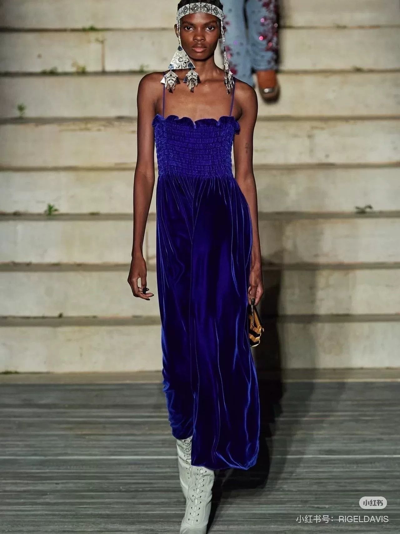 Gucci Gucci Velvet Sling Dress Size S / US 4 / IT 40 - 7 Thumbnail