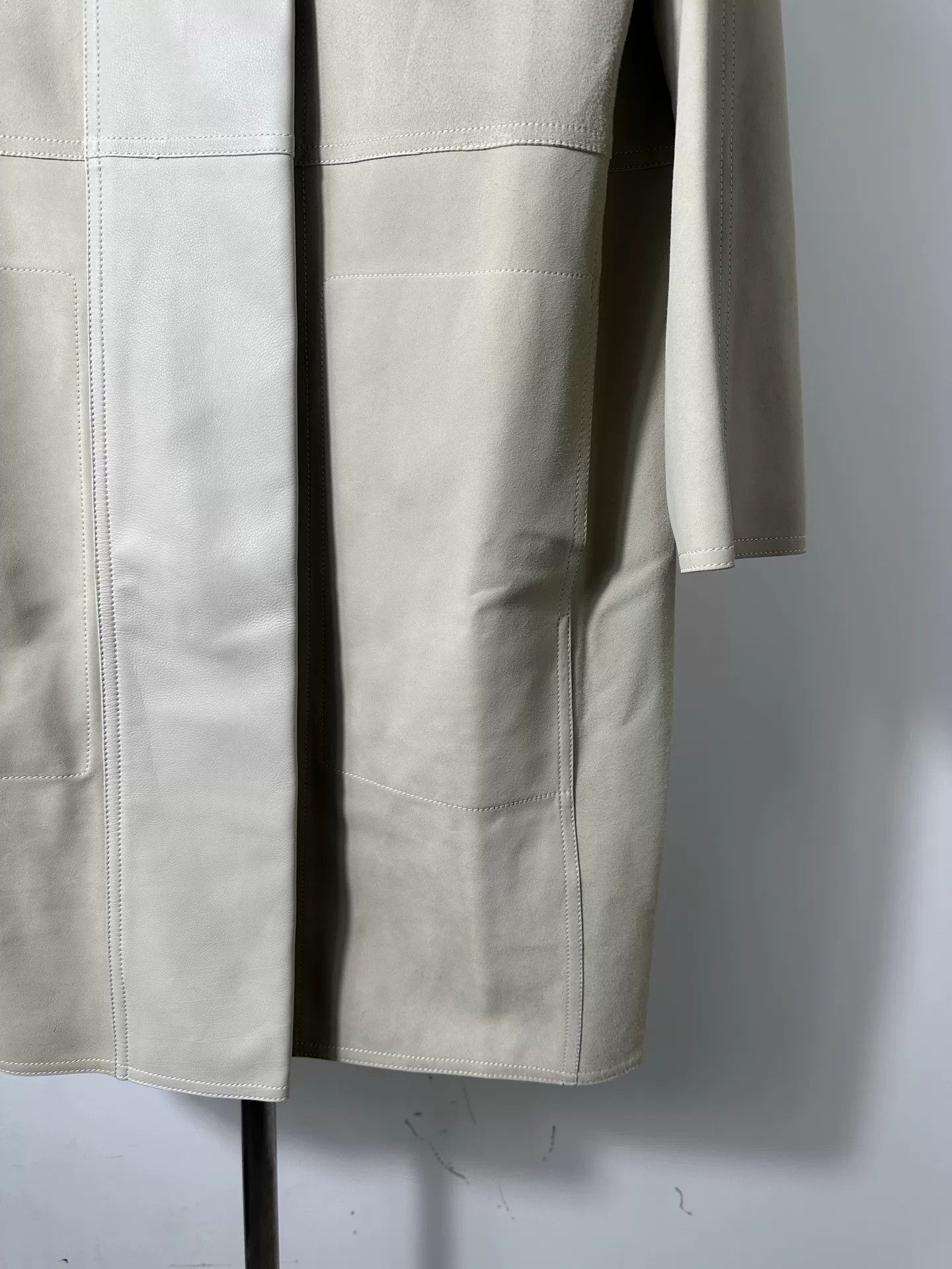 Hermes Hermes 2023 Runway Leather Jacket Size XXS / US 00 / IT 34 - 3 Thumbnail