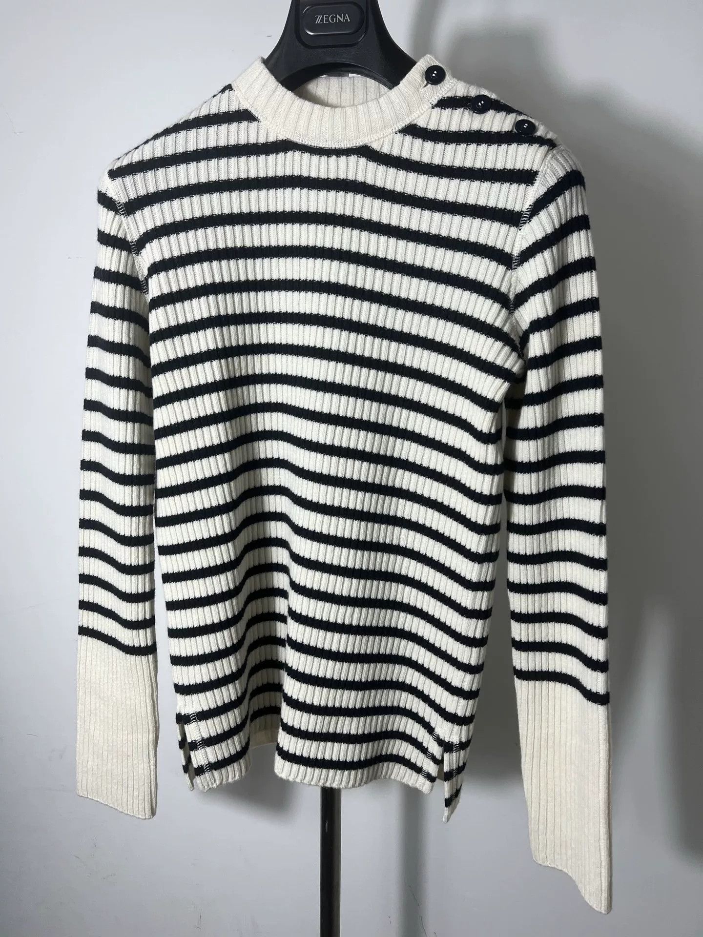Dior Dior Cashmere Wool Striped Sweater Women Size S / US 4 / IT 40 - 2 Thumbnail