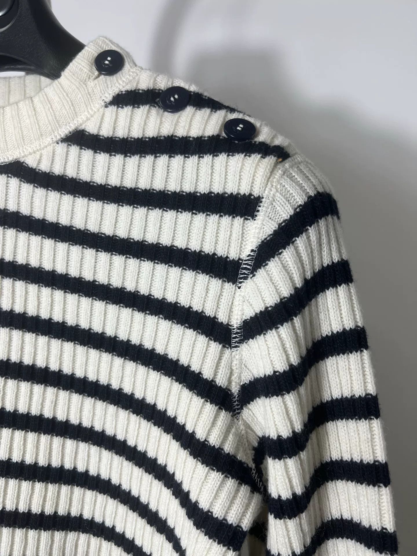 Dior Dior Cashmere Wool Striped Sweater Women Size S / US 4 / IT 40 - 3 Thumbnail
