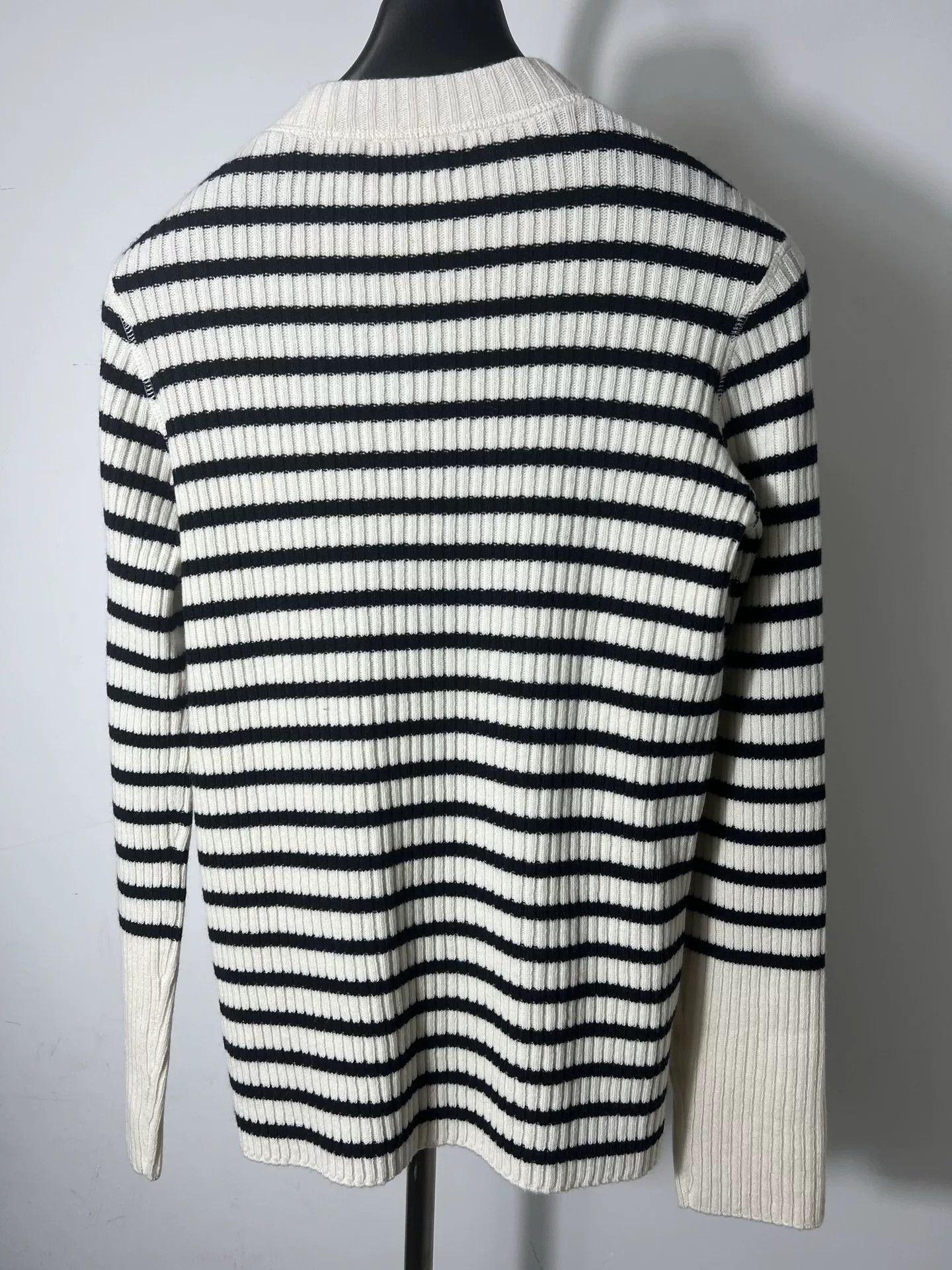 Dior Dior Cashmere Wool Striped Sweater Women Size S / US 4 / IT 40 - 5 Thumbnail