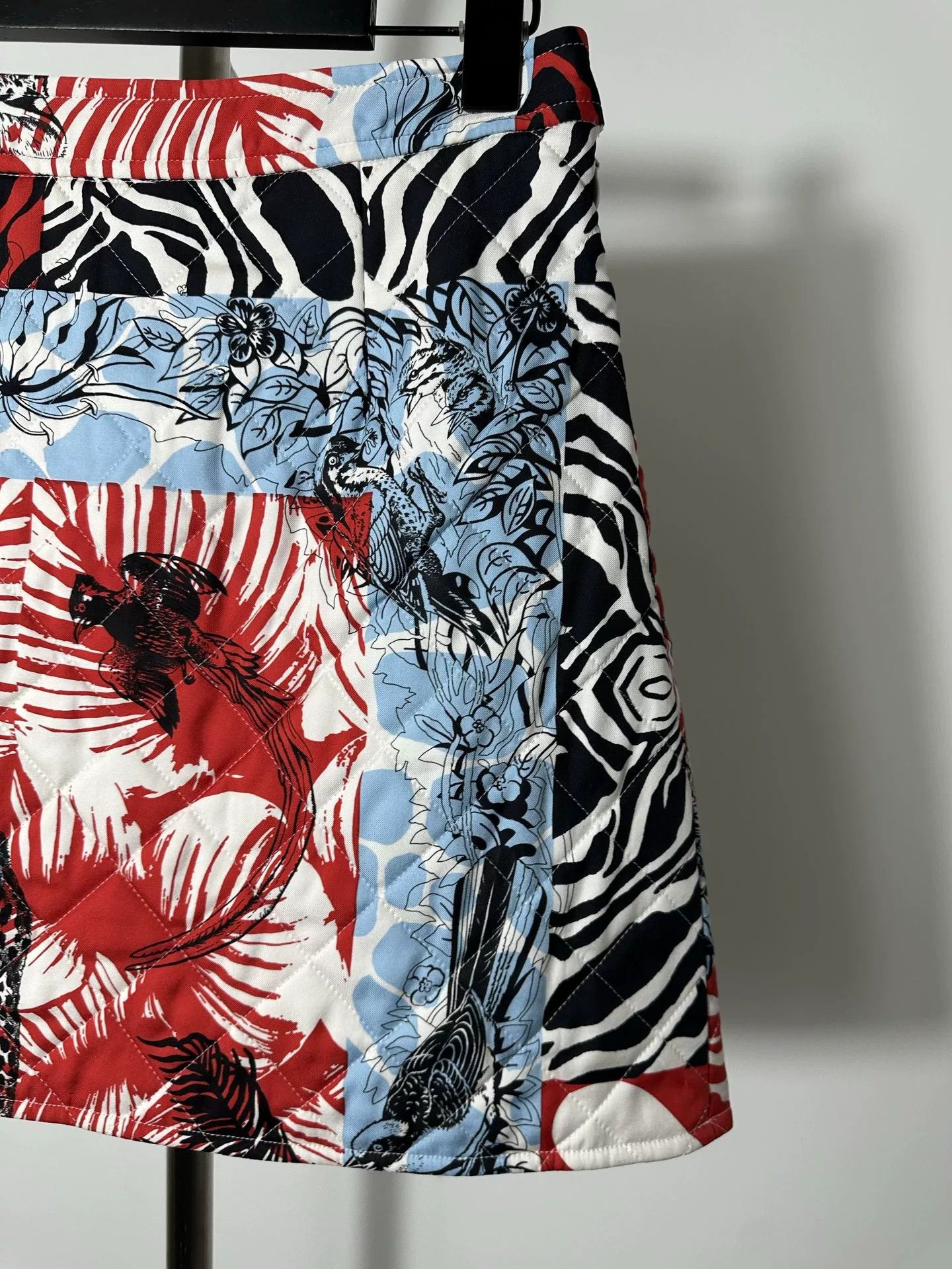 Hermes Hermes Jungle Series Mini Skirt Size 38" / US 16 / IT 52 - 2 Thumbnail