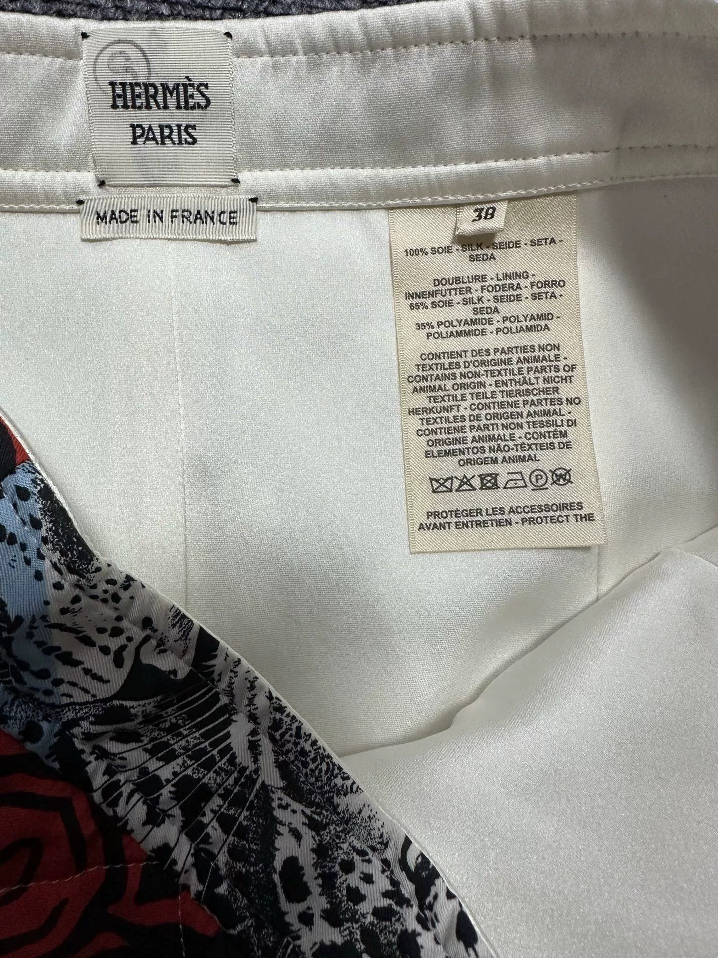 Hermes Hermes Jungle Series Mini Skirt Size 38" / US 16 / IT 52 - 5 Thumbnail