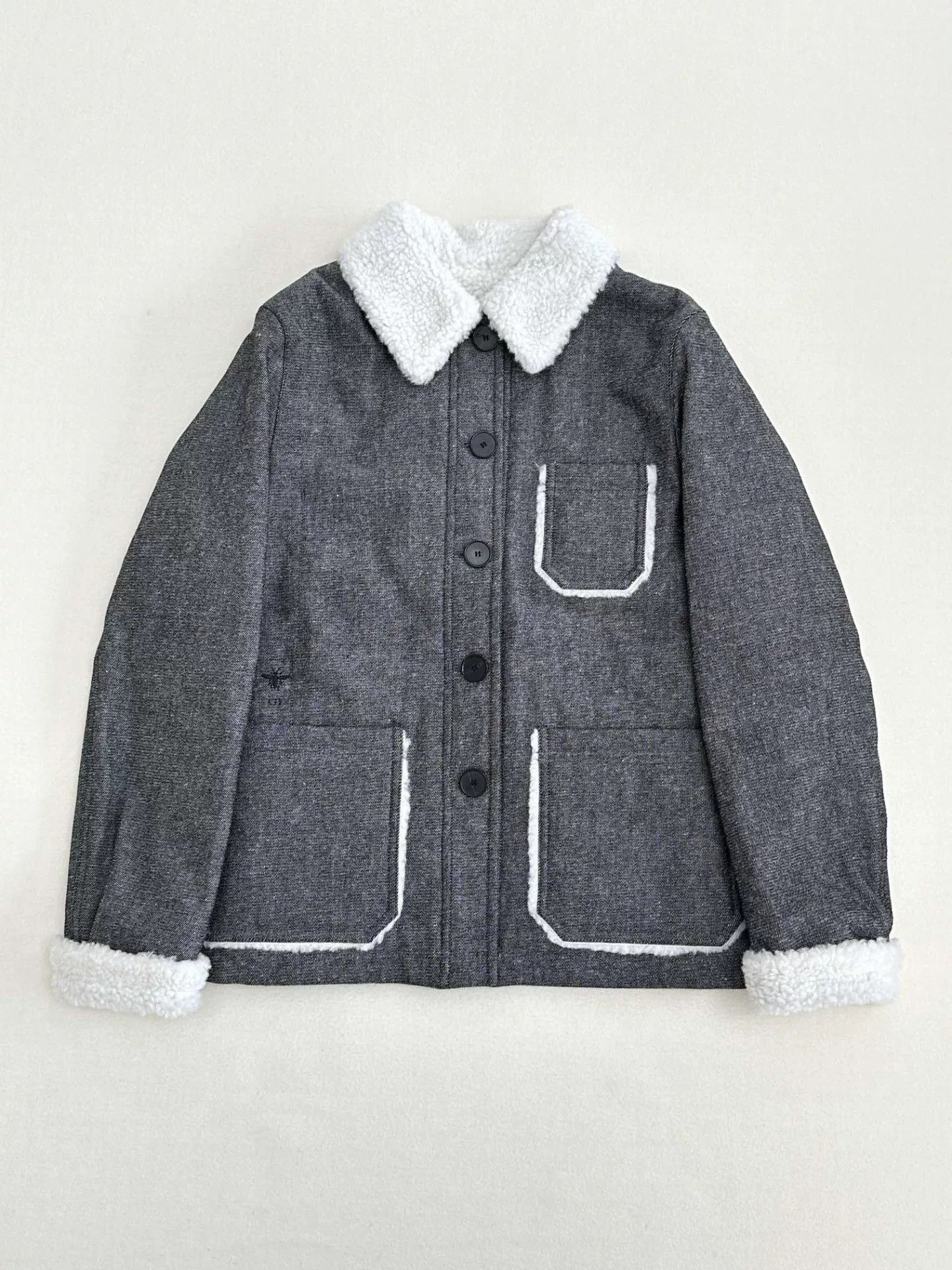 Dior Dior Teddy Fleece Loose Jacket 34 Size XXS / US 00 / IT 34 - 2 Thumbnail