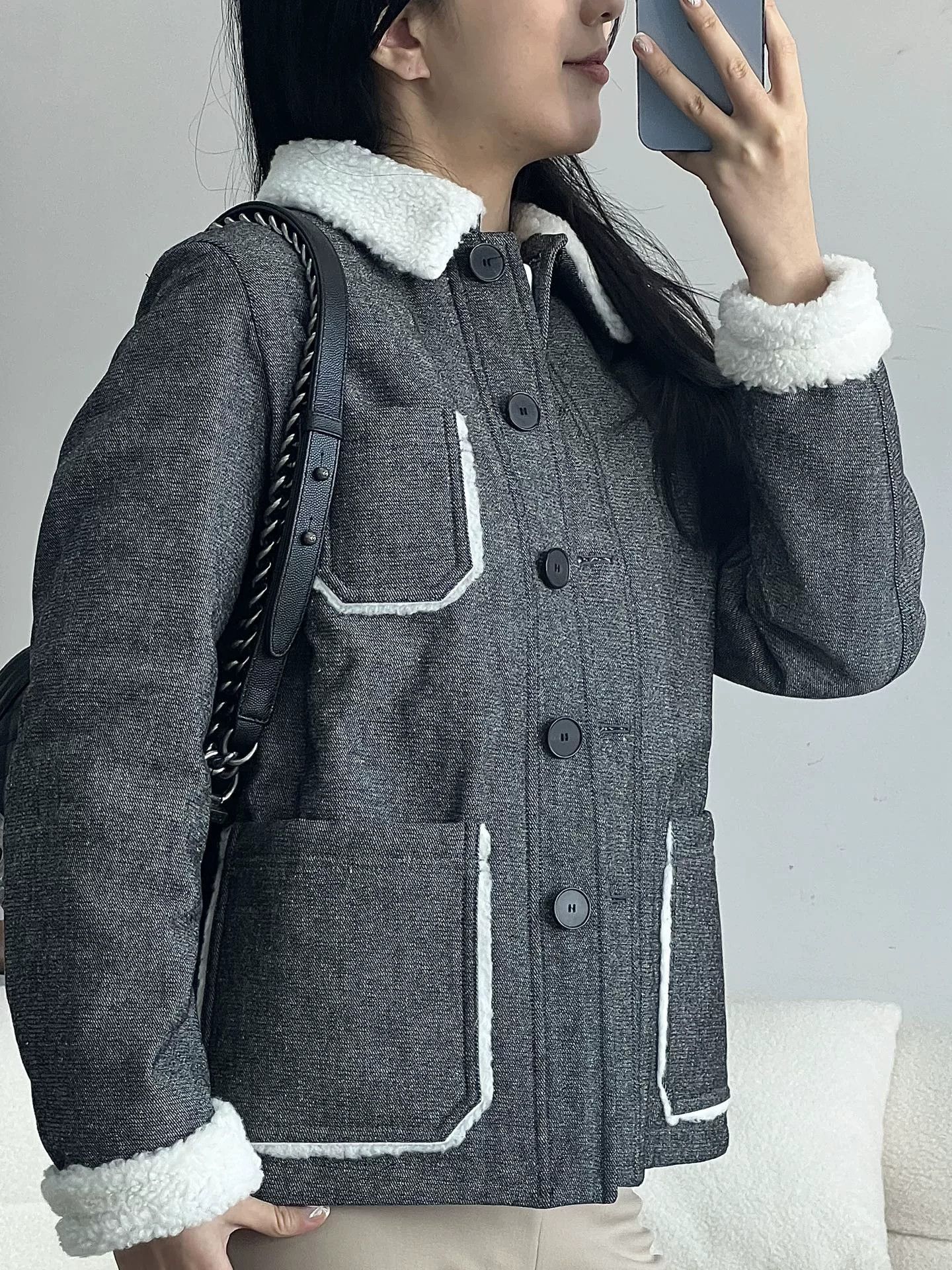 Dior Dior Teddy Fleece Loose Jacket 34 Size XXS / US 00 / IT 34 - 8 Thumbnail
