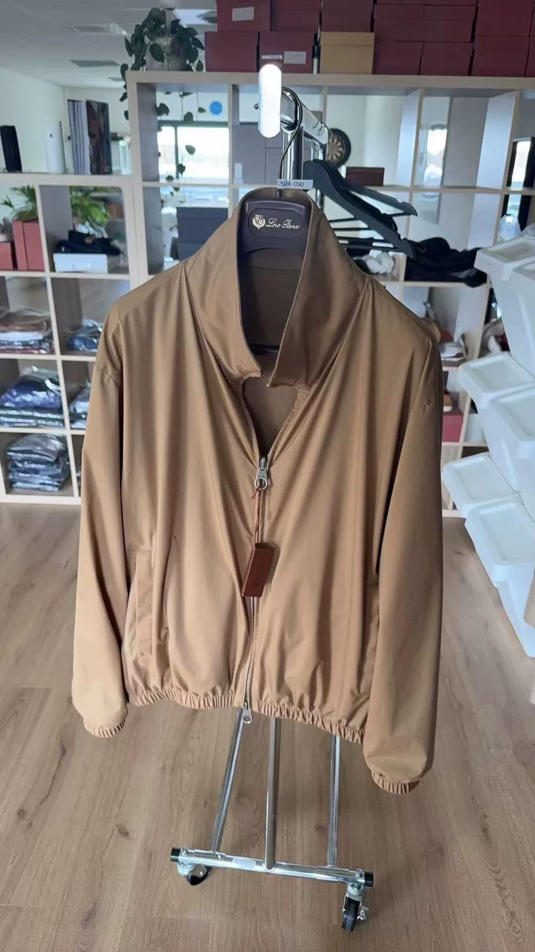 Loro Piana Loro Piana Women's Double-Sided Tech Bomber Size S / US 4 / IT 40 - 3 Thumbnail