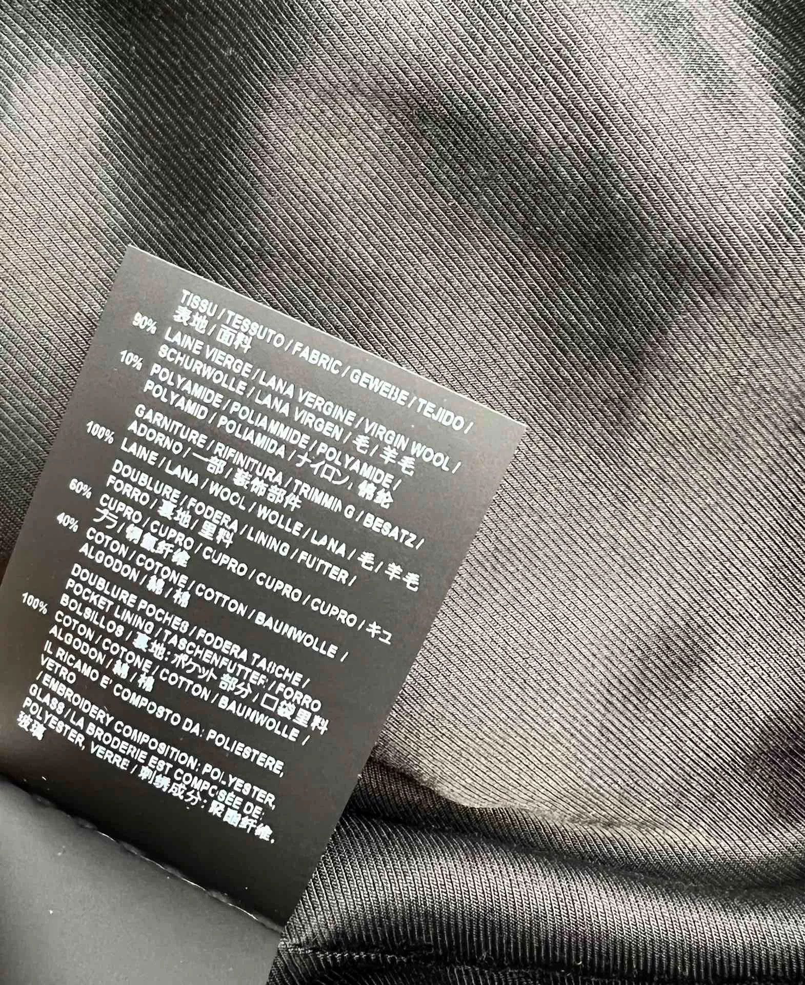 Saint Laurent Paris Saint Laurent Autumn Winter Wool Jacket Size L / US 10 / IT 46 - 8 Thumbnail