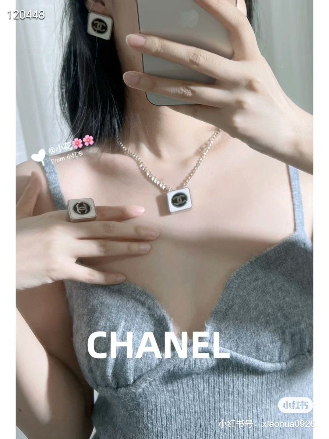Chanel Chanel 23C Square Circle Earrings Size ONE SIZE - 7 Thumbnail