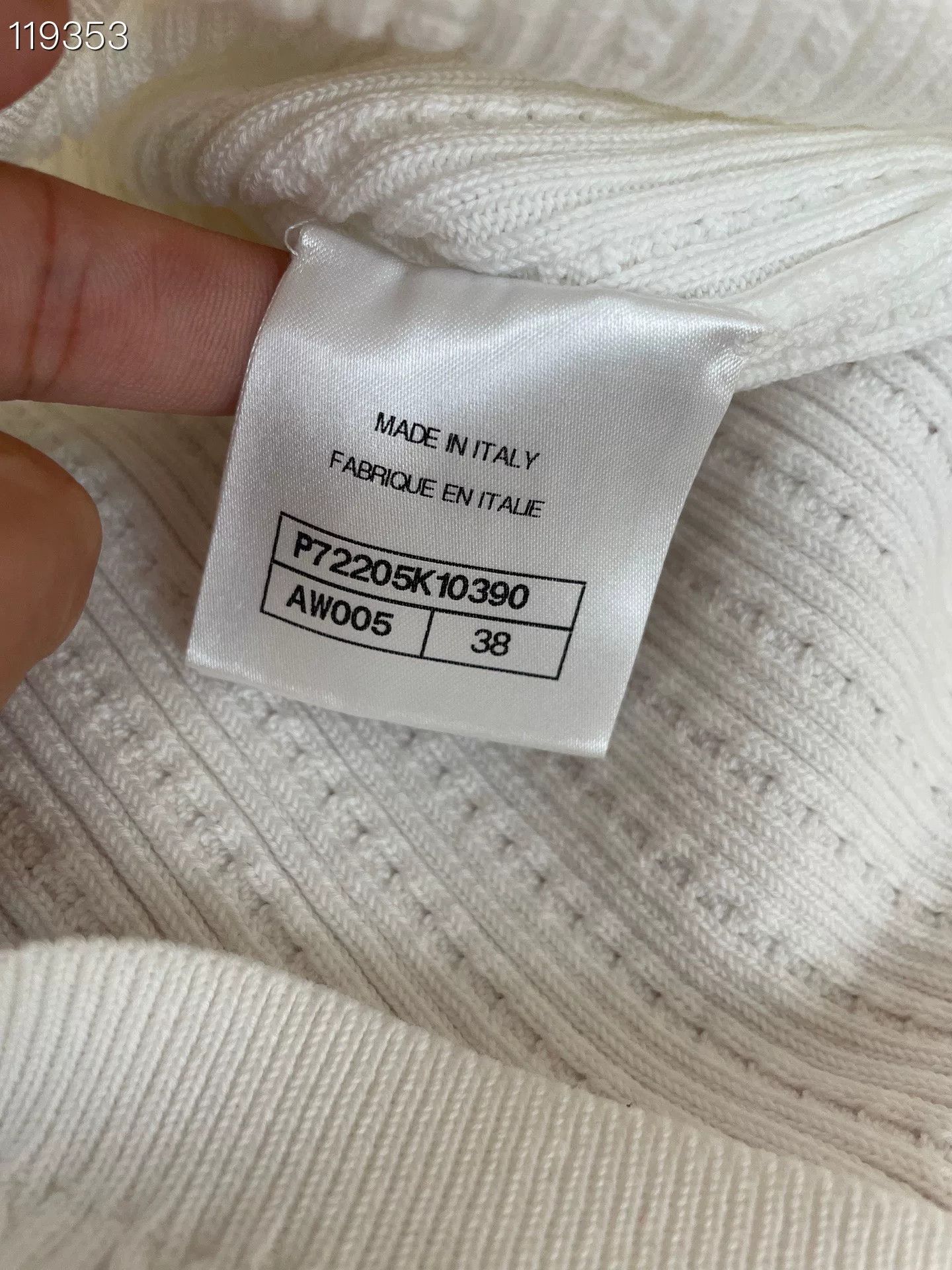 Chanel CHANEL 22SS White Camisole Size S / US 4 / IT 40 - 4 Thumbnail
