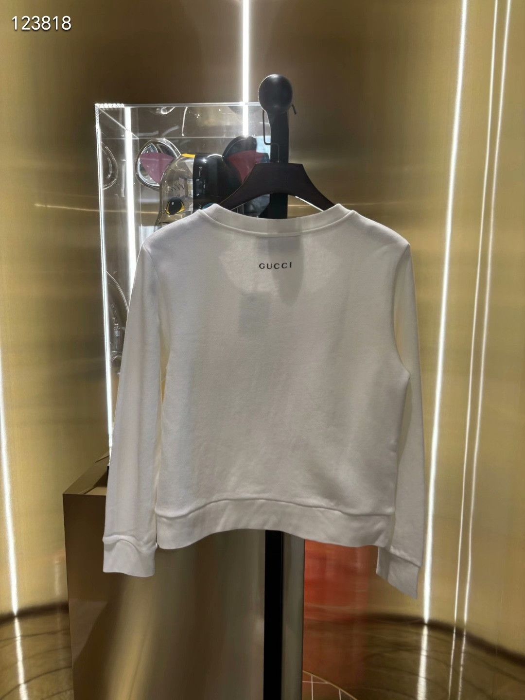 Gucci Gucci Deer Embroidery Fringe Sweatshirt Size XS / US 0-2 / IT 36-38 - 2 Thumbnail