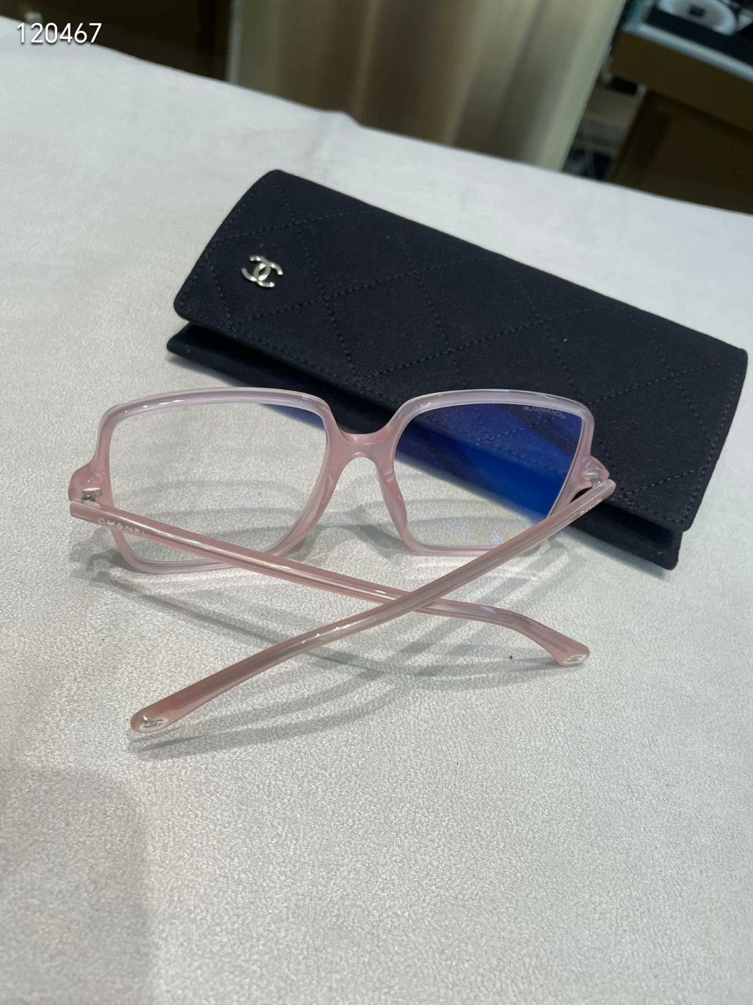 Chanel Chanel 23S Pink Jelly Square Sunglasses Size ONE SIZE - 2 Thumbnail