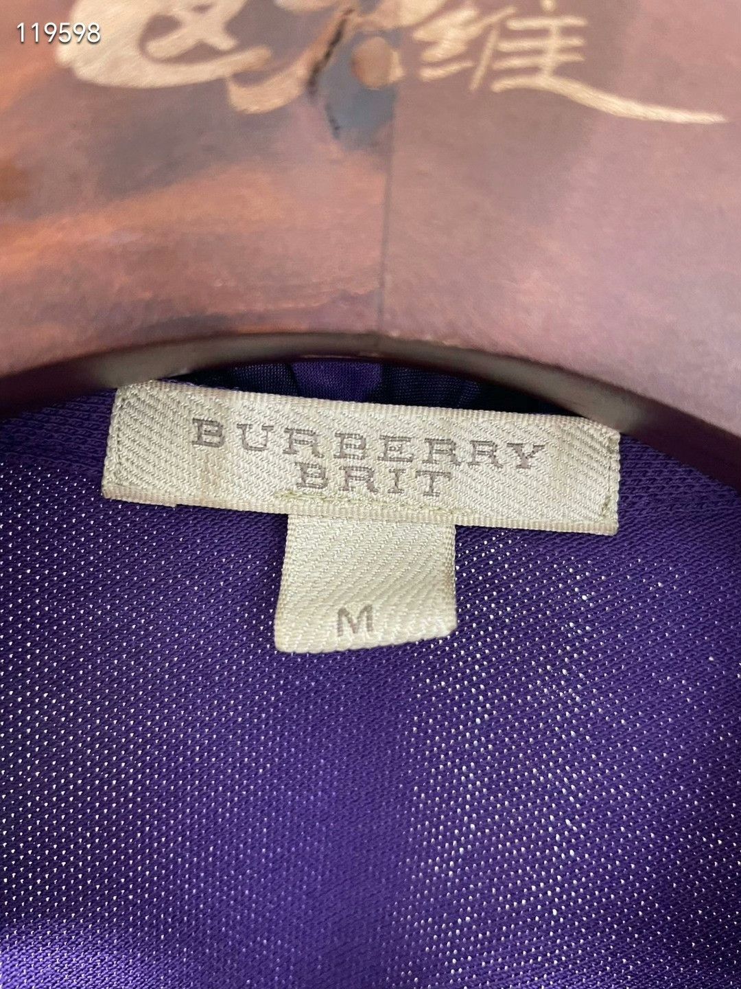Burberry Burberry Purple Polo Shirt M Size M / US 6-8 / IT 42-44 - 3 Thumbnail
