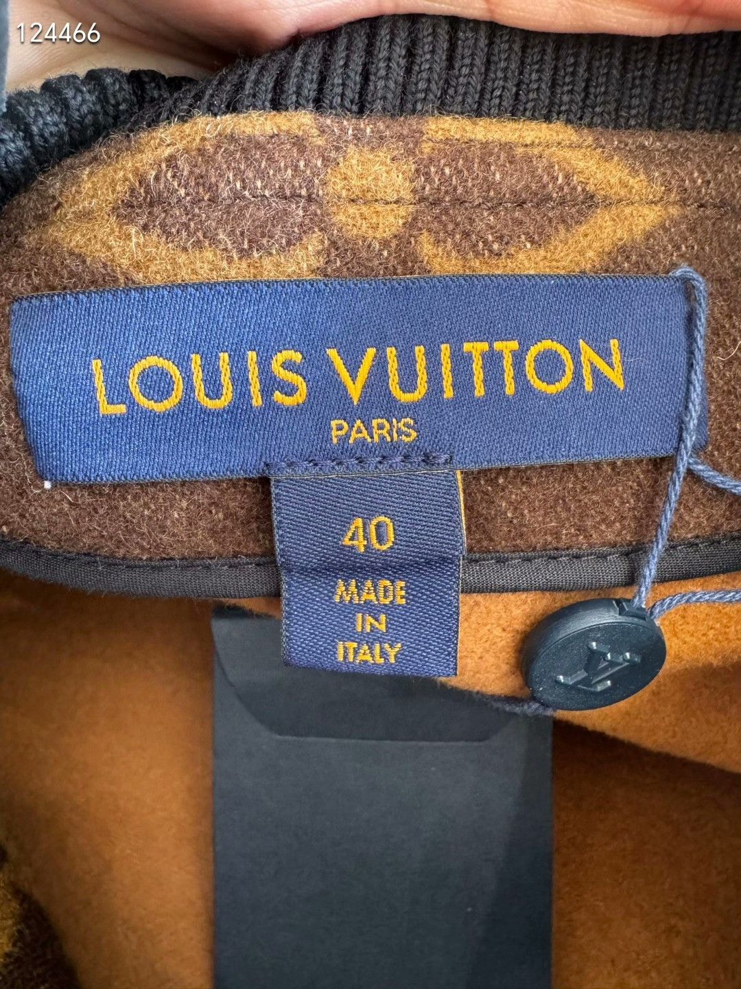 Louis Vuitton Louis Vuitton Brown Bomber Jacket Women Size S / US 4 / IT 40 - 3 Thumbnail