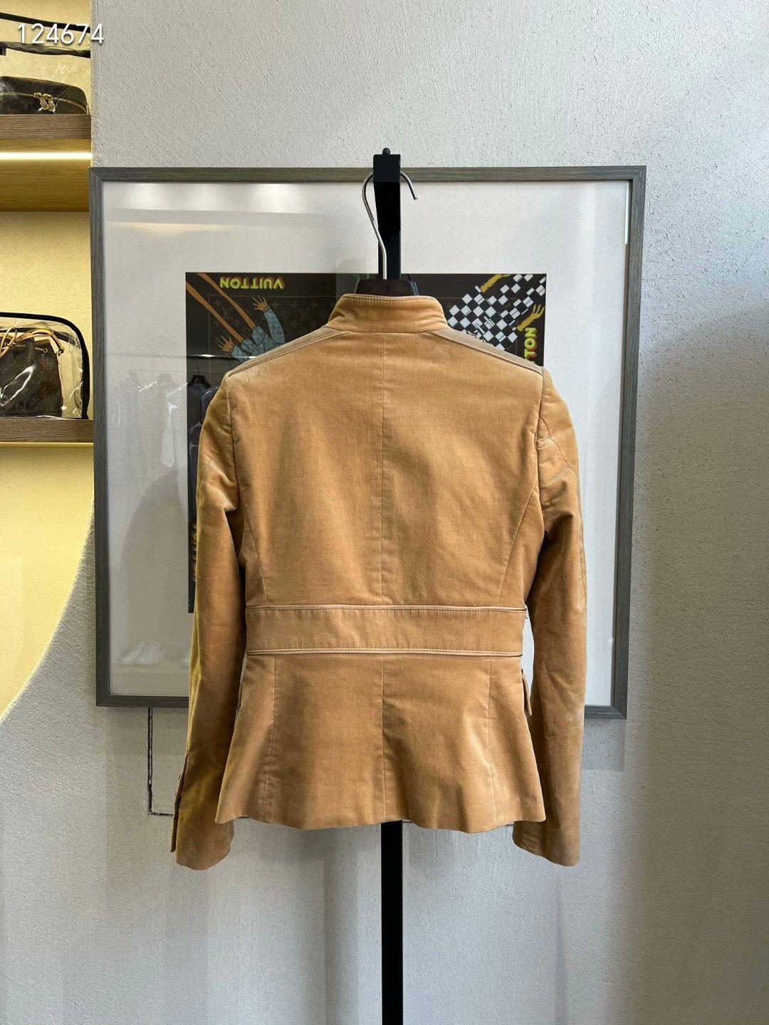 Gucci Gucci Ginger Yellow Velvet Coat 38 Size S / US 4 / IT 40 - 2 Thumbnail