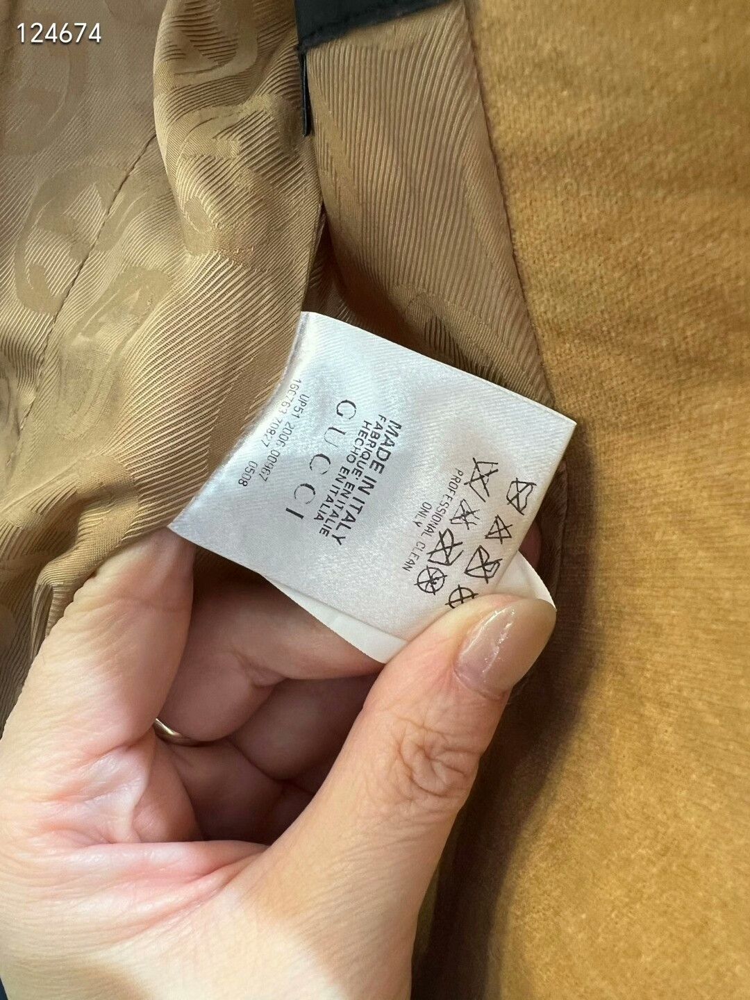 Gucci Gucci Ginger Yellow Velvet Coat 38 Size S / US 4 / IT 40 - 6 Thumbnail