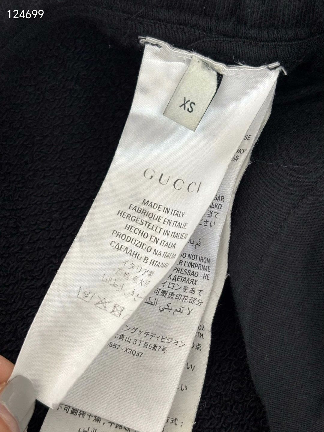 Gucci Gucci Black Letter Logo Casual Sport Shorts Size 32" / US 10 / IT 46 - 4 Thumbnail