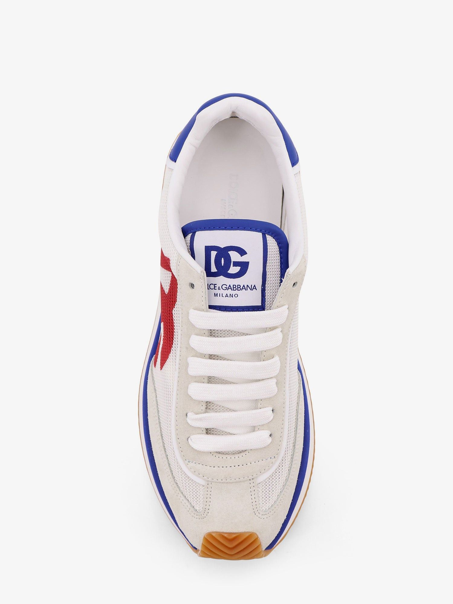 Dolce & Gabbana Leather Sneakers With Dg Logo Size US 9 / EU 42 - 5 Thumbnail