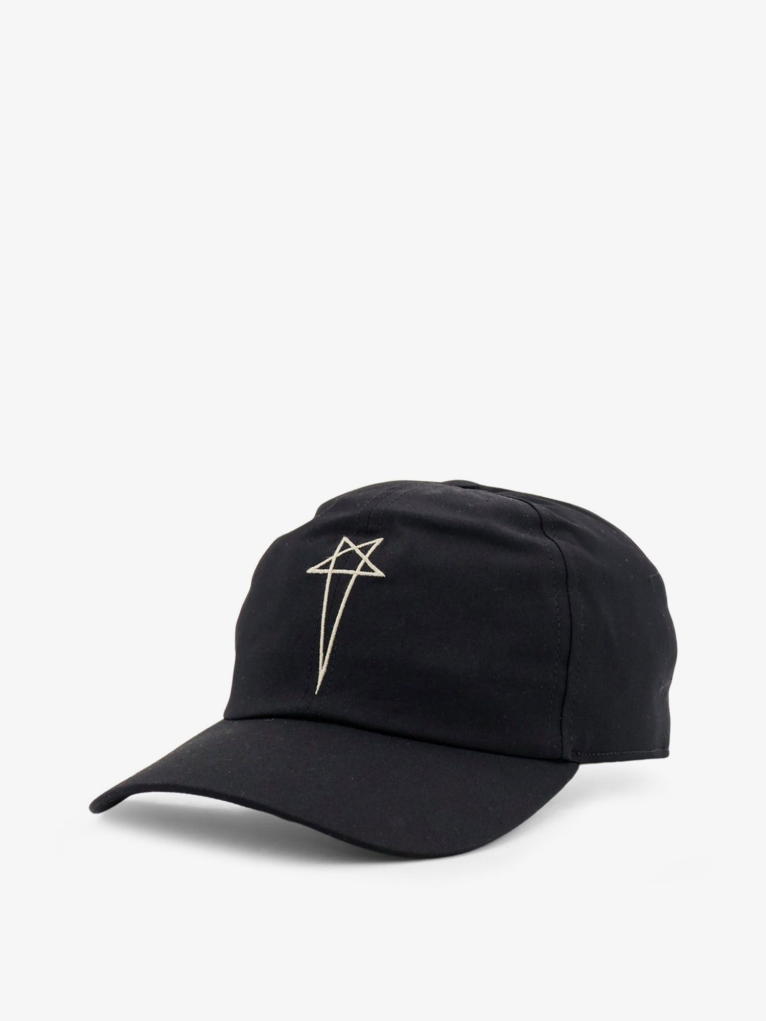 Rick Owens Drkshdw Cotton Hat With Front Logo Size ONE SIZE - 2 Thumbnail