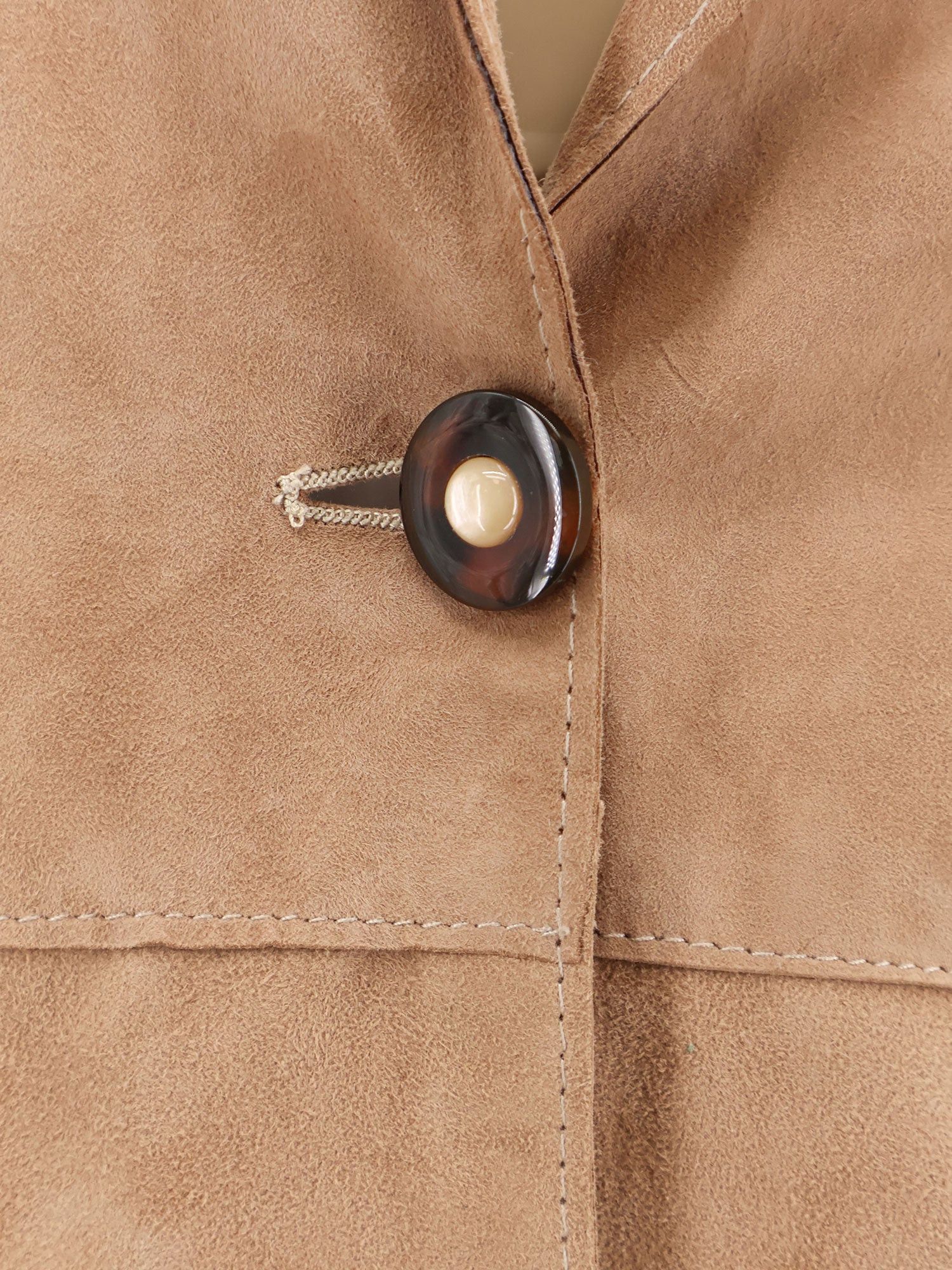 DFour Suede Jacket Size M / US 6-8 / IT 42-44 - 3 Thumbnail