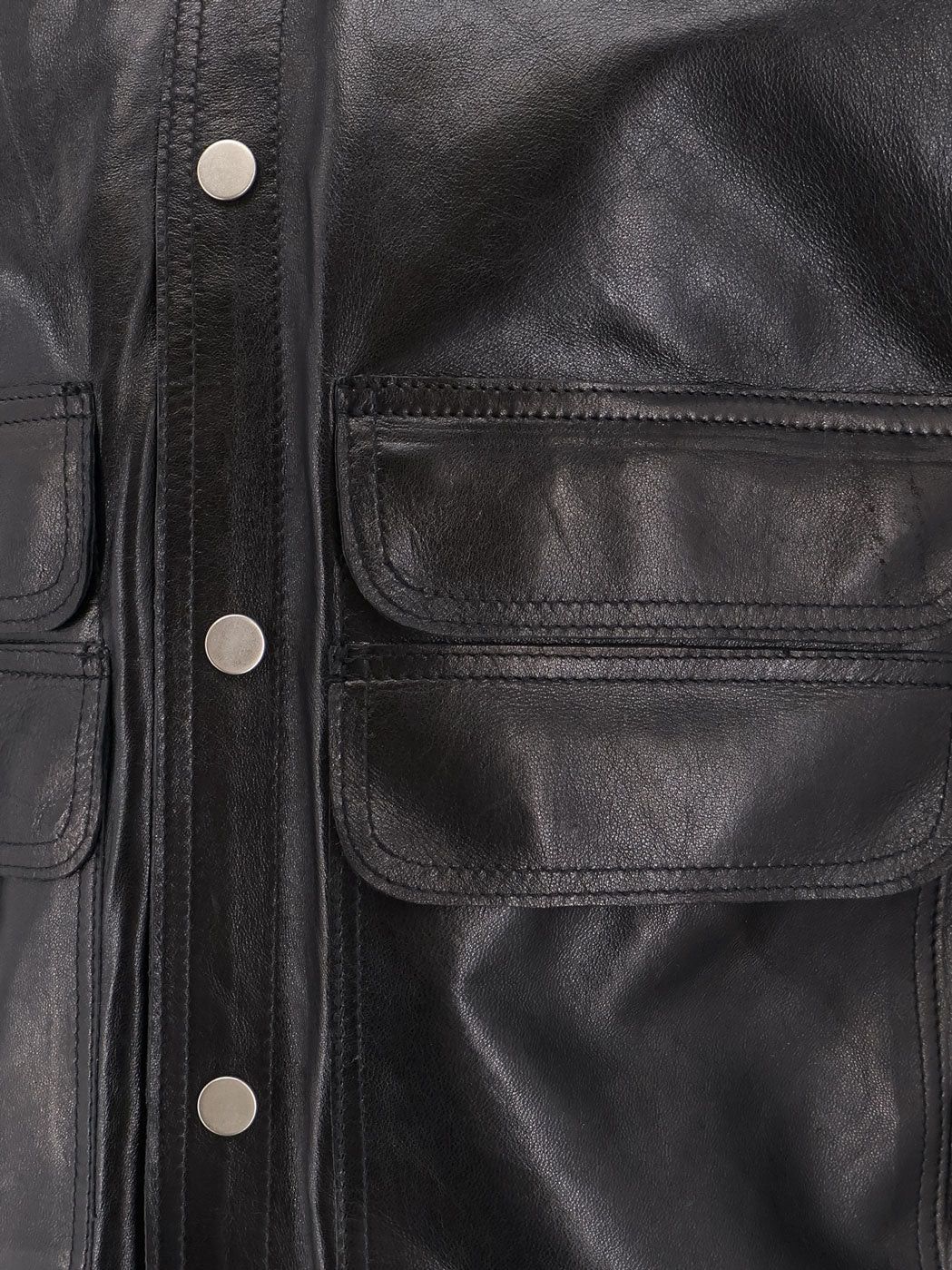 DFour Leather Jacket Size US XL / EU 56 / 4 - 3 Thumbnail