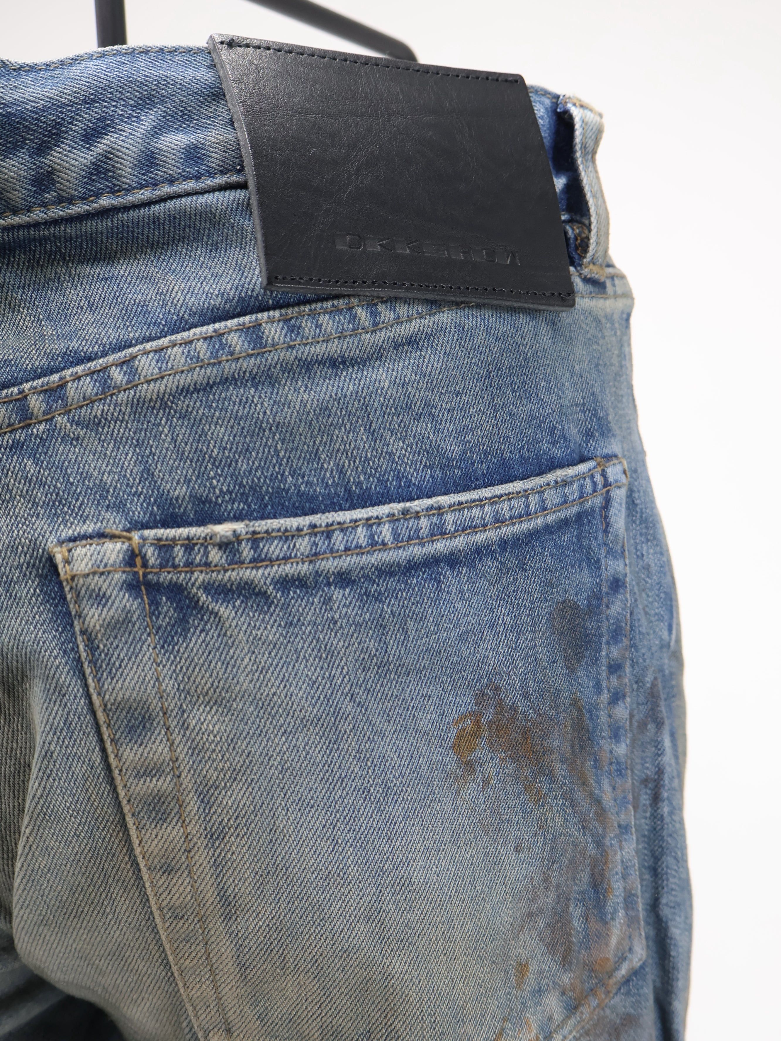 Rick Owens Drkshdw Jeans With Used Effect Size US 31 - 3 Thumbnail