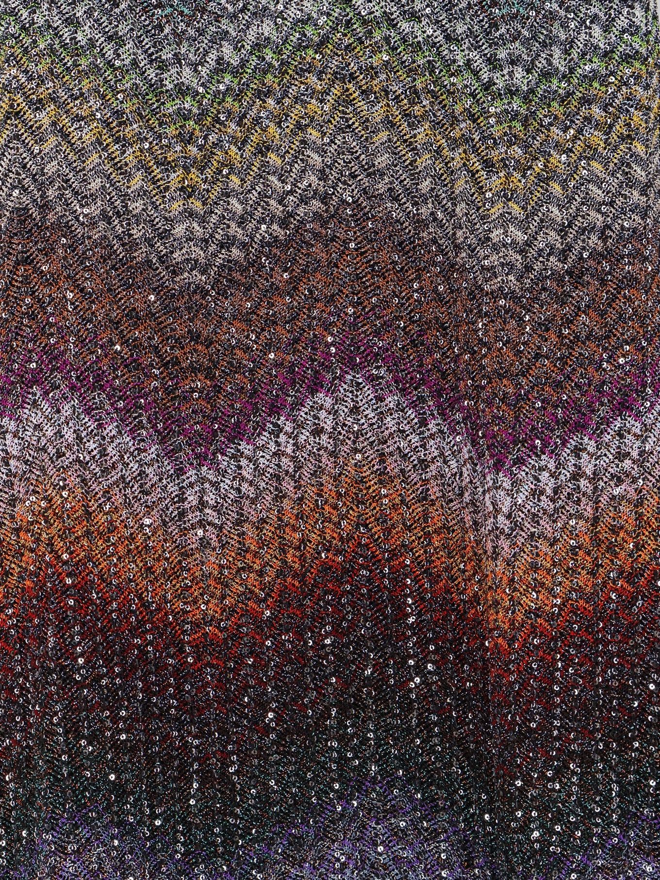 Missoni Short Knitted Dress With All-Over Sequins Size M / US 6-8 / IT 42-44 - 3 Thumbnail