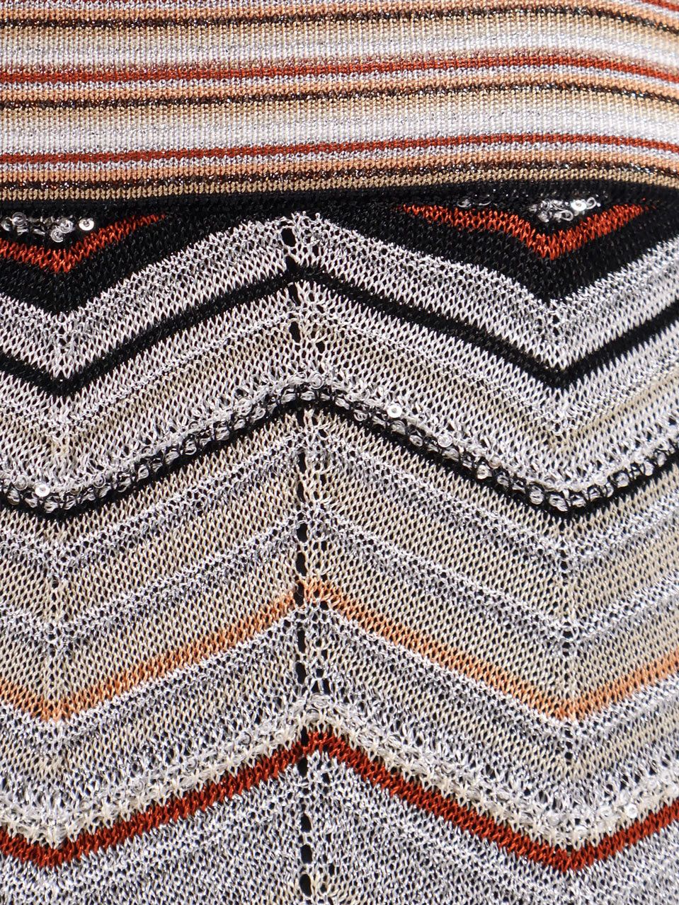 Missoni Viscose Trousers With Laminated Chevron Pattern Size 30" / US 8 / IT 44 - 3 Thumbnail