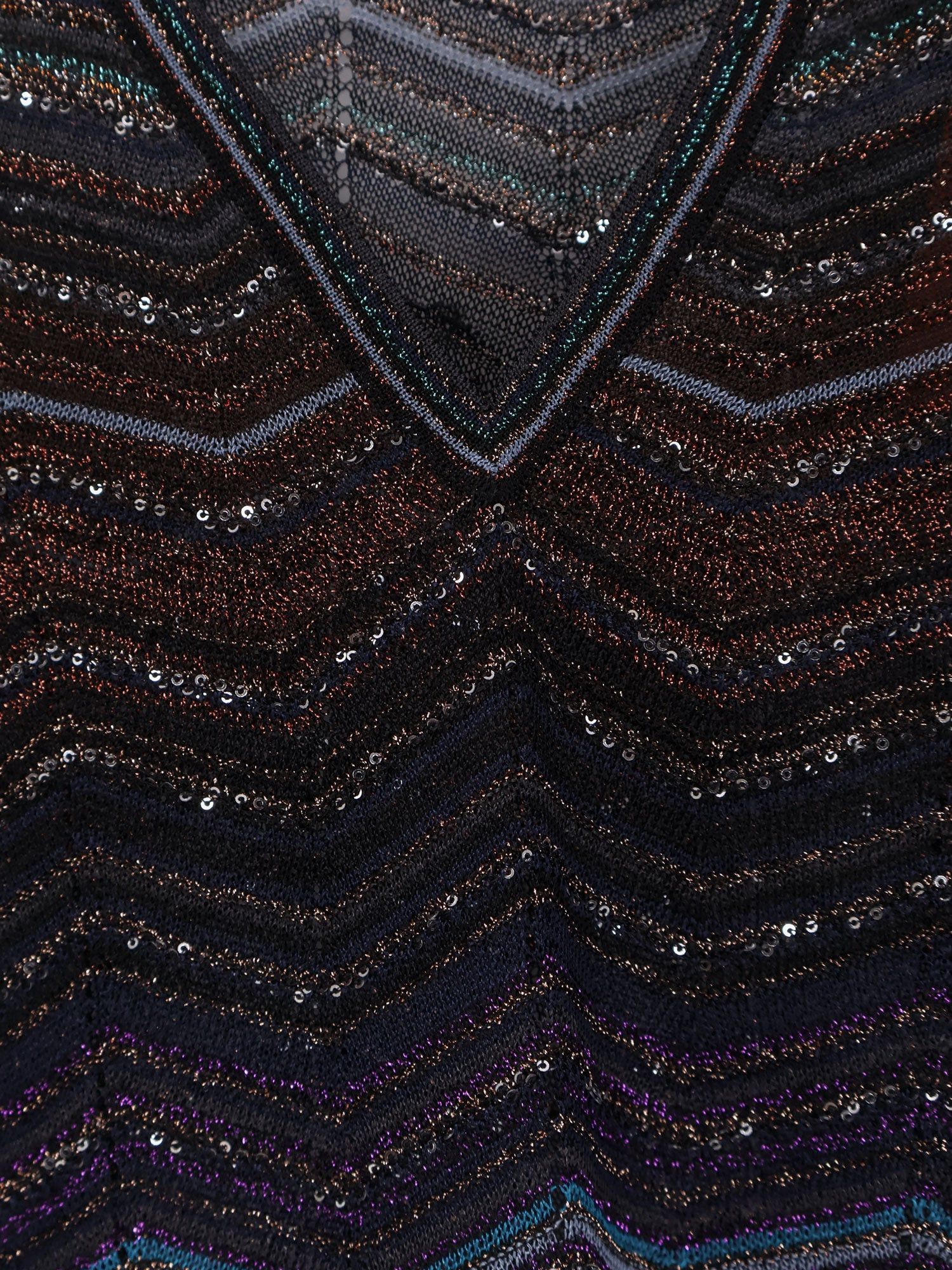 Missoni Viscose And Metallic Fiber Sweater Size M / US 6-8 / IT 42-44 - 3 Thumbnail