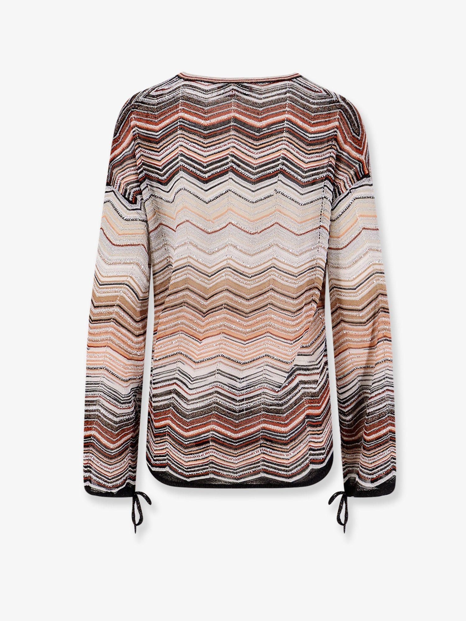 Missoni Multicolor Viscose And Metallic Fiber Sweater Size S / US 4 / IT 40 - 2 Thumbnail
