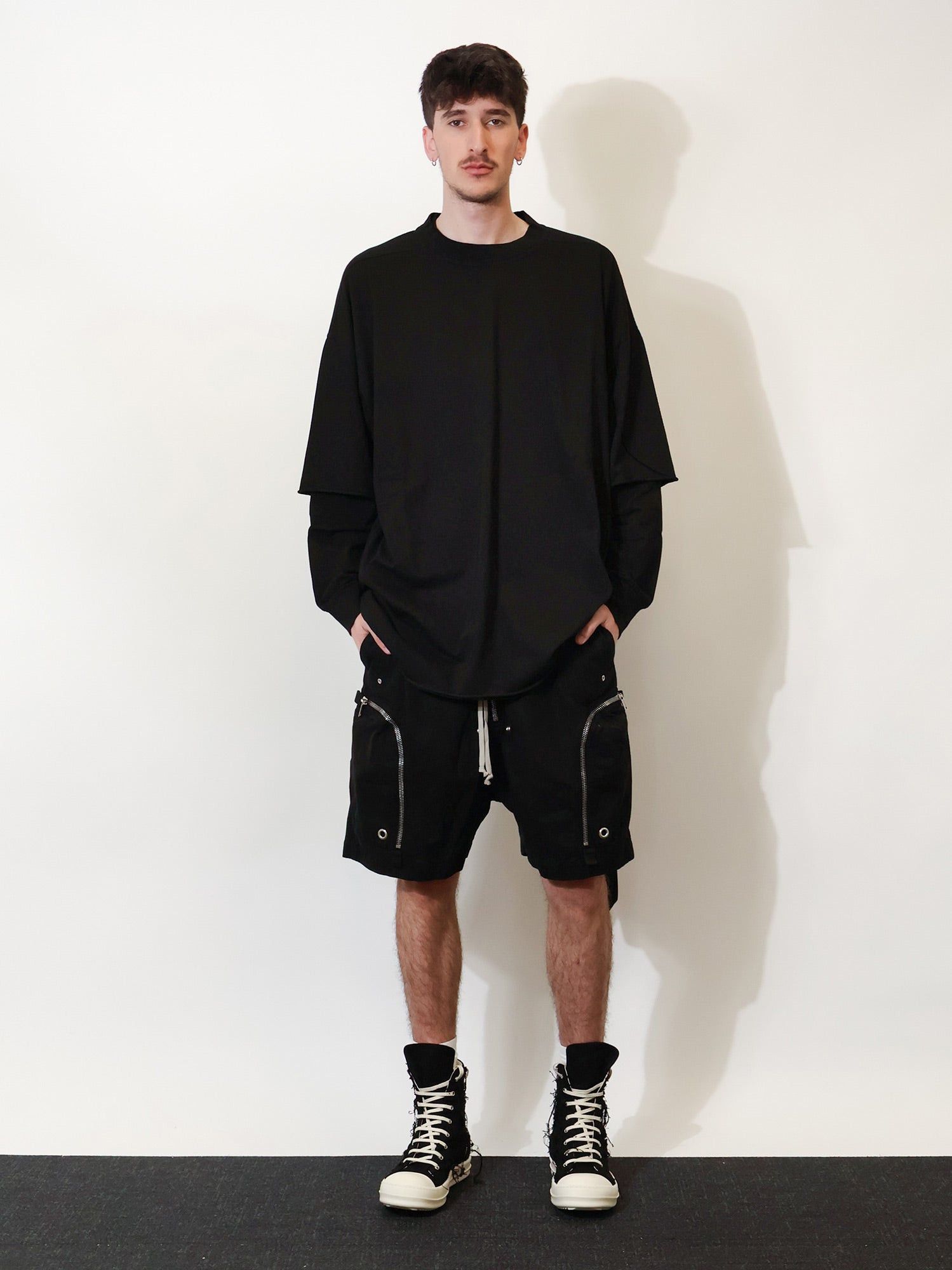 Rick Owens Drkshdw Tommy Hustler Cotton Shirt Size US M / EU 48-50 / 2 - 4 Thumbnail