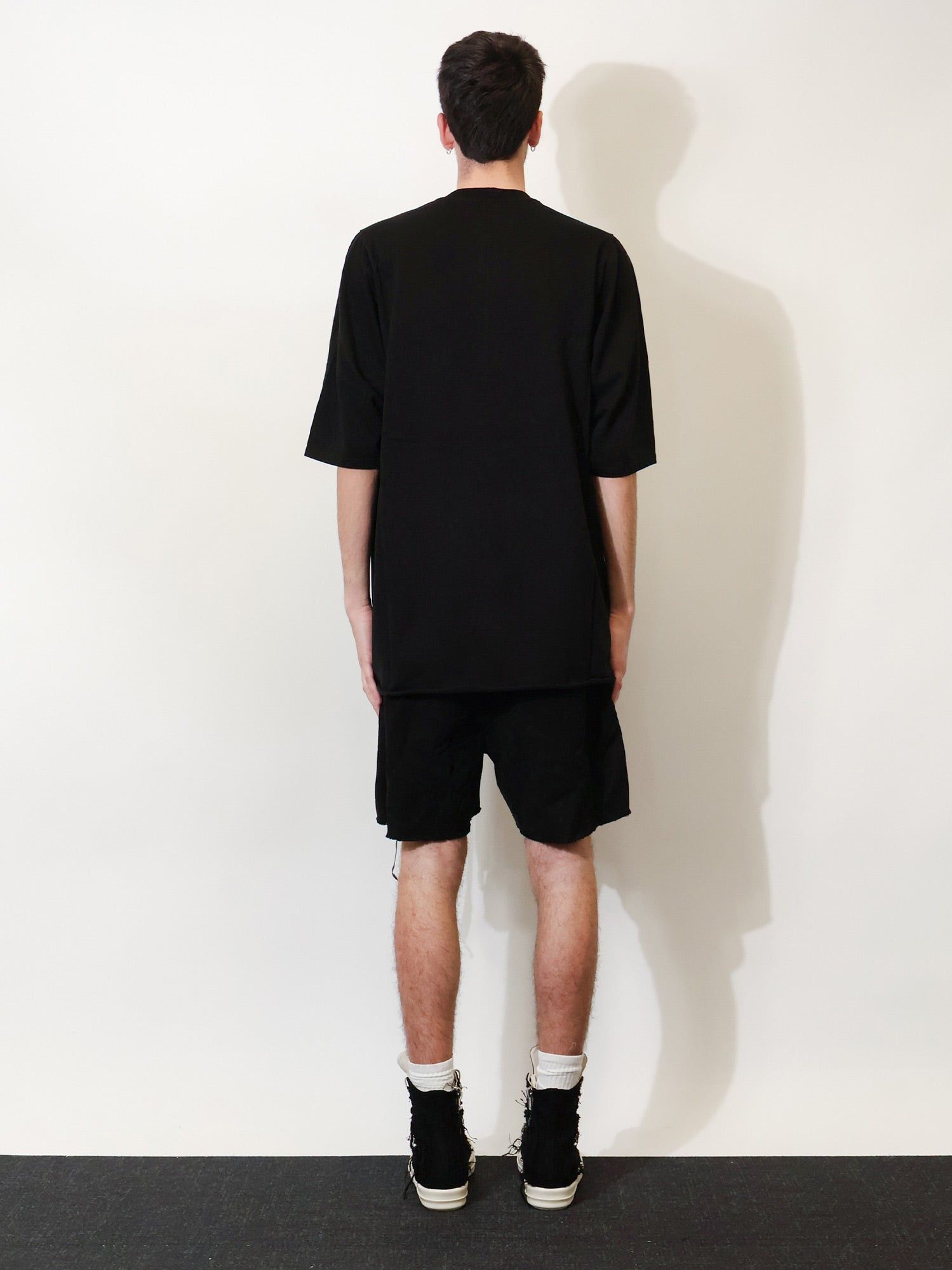 Rick Owens Drkshdw Cotton T-Shirt With Logo On The Front Size US XL / EU 56 / 4 - 5 Thumbnail