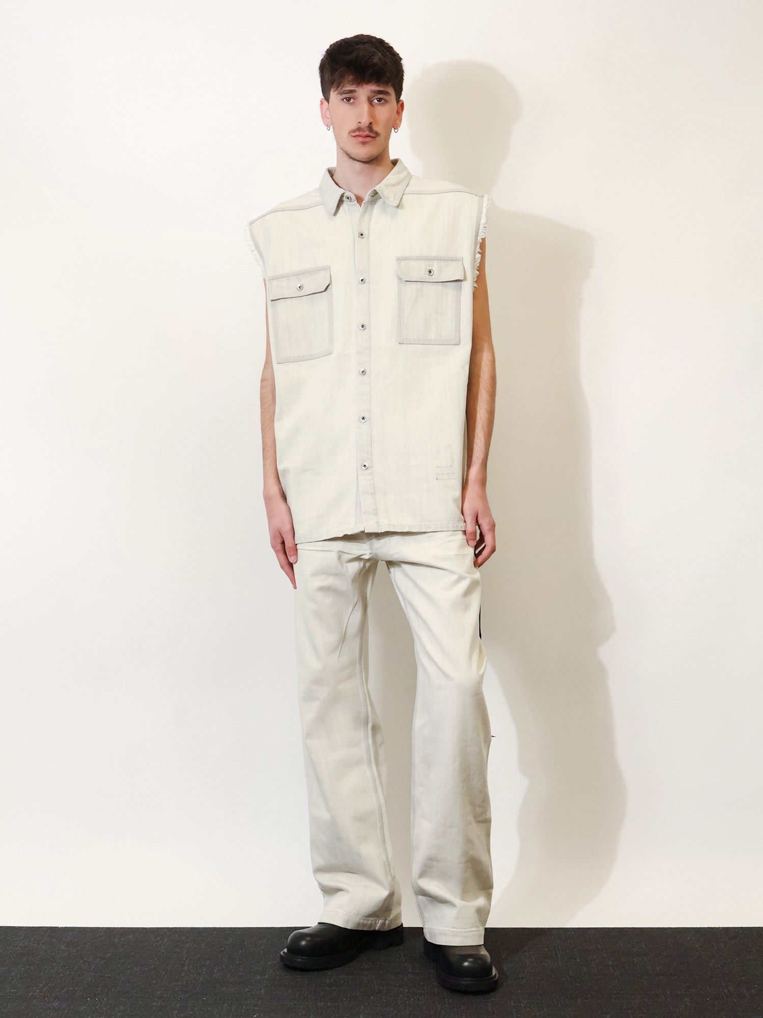 Rick Owens Drkshdw Denim Jeans Size US 31 - 4 Thumbnail