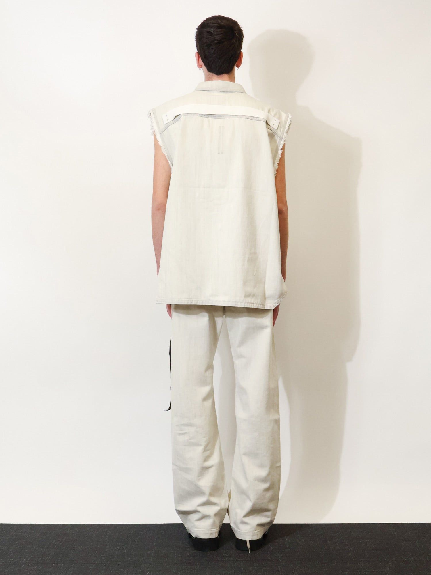 Rick Owens Drkshdw Sleeveless Denim Jacket Size US XL / EU 56 / 4 - 5 Thumbnail