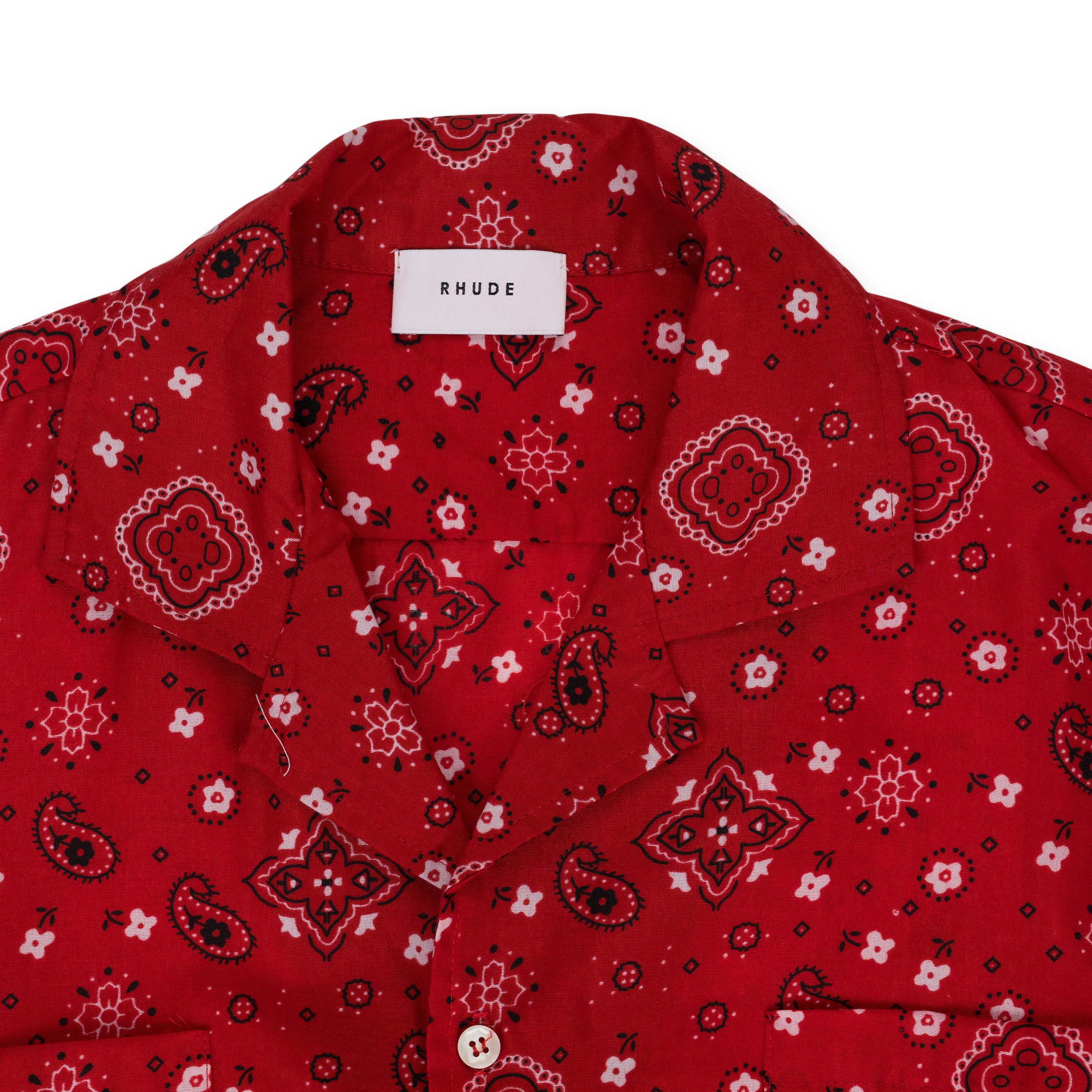 Rhude Bandana L/S T-Shirt SIZE L Size US L / EU 52-54 / 3 - 3 Thumbnail