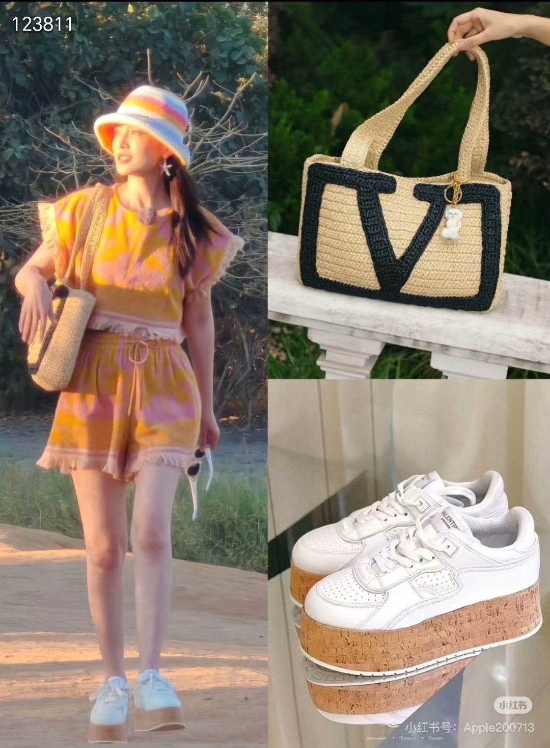Valentino Valentino 040985v520 Platform White Sneakers Size US 5 / IT 35 - 7 Thumbnail