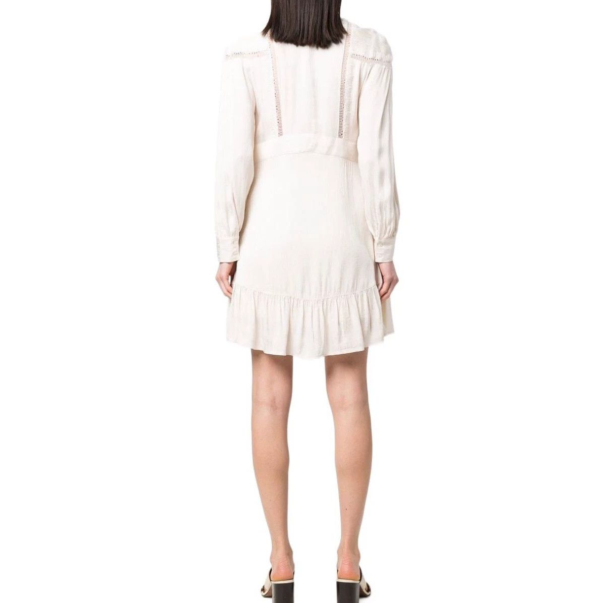 Iro Authentic IRO Women's French Crochet V-Neck Dress Size XXS / US 00 / IT 34 - 8 Thumbnail
