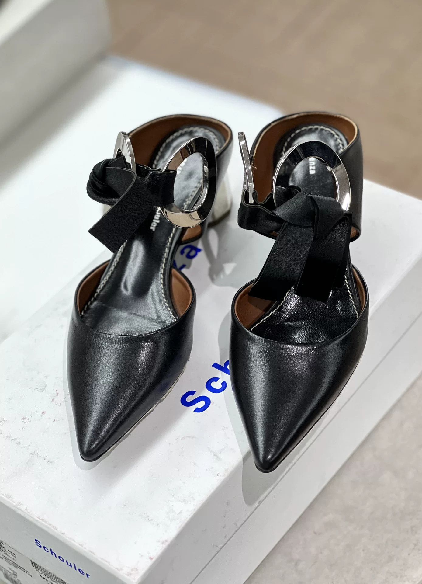 Proenza Schouler Proenza Schouler Circle Heel Shoes Size US 4 / IT 34 - 4 Thumbnail
