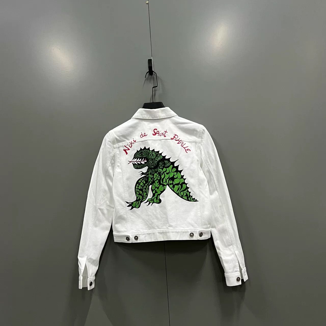 Dior Dior Dragon Print Denim Jacket Size XS / US 0-2 / IT 36-38 - 2 Thumbnail
