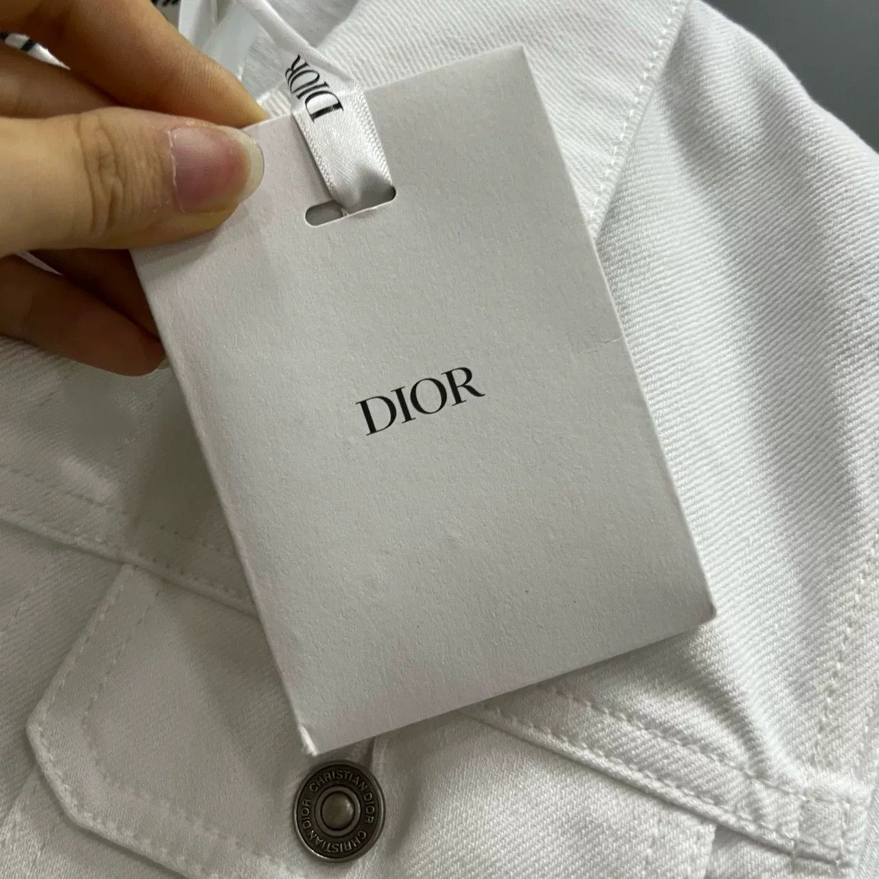Dior Dior Dragon Print Denim Jacket Size XS / US 0-2 / IT 36-38 - 6 Thumbnail